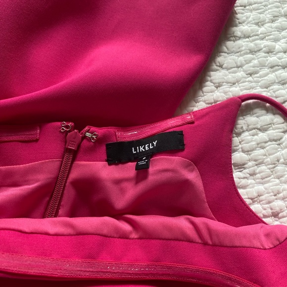 Hot Pink LIKELY Gown - Picture 2 of 3